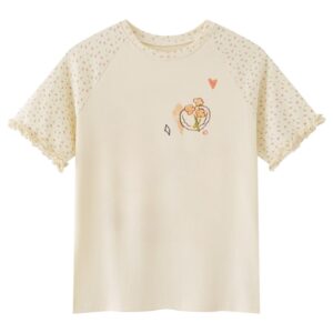 Apricot Blossom Graphic T-Shirt