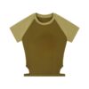 Color-Blocked Retro Everyday T-Shirt