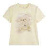 Cute Dog Accent Apricot Slim T-Shirt